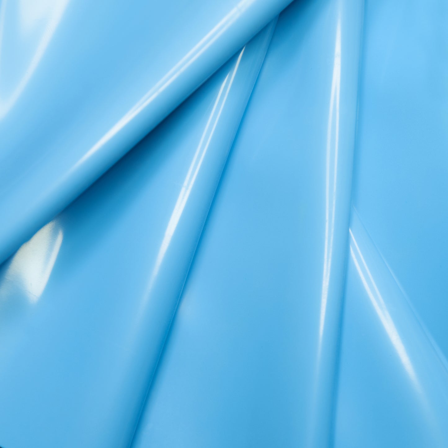 S120 Light Blue Latex Sheeting - End of Roll