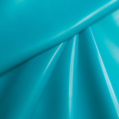S125 Turquoise Latex Sheeting - End of Roll