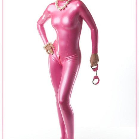 M60 Latexfolie in Metallic-Fuchsia