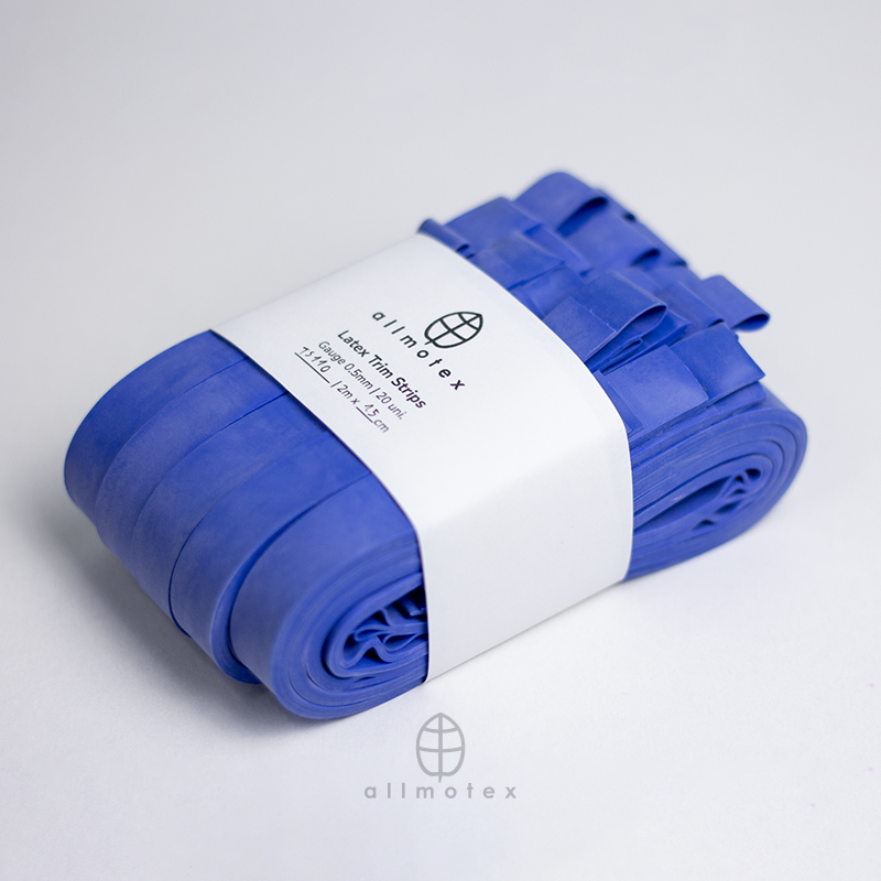 TS110 Mid Blue Trim Strips (pack of 20)