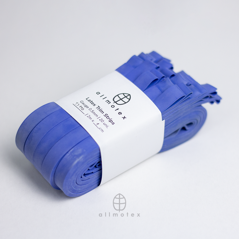 TS110 Mid Blue Trim Strips (pack of 20)