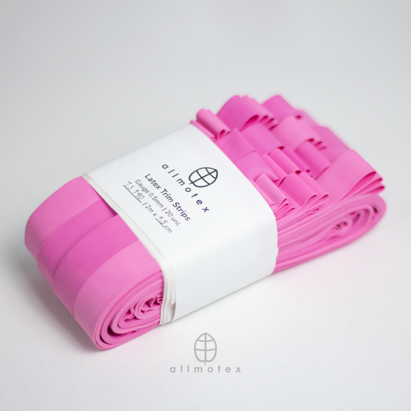 TS140 Bubblegum Pink Trim Strips (pack of 20)