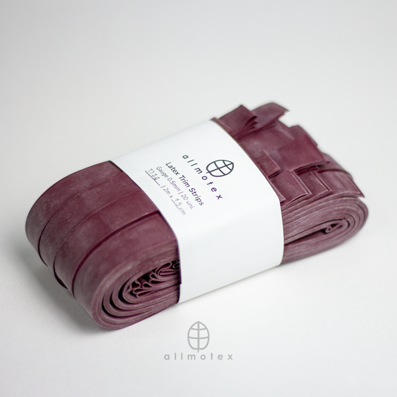 TS20 plum Trim Strips (pack of 20)